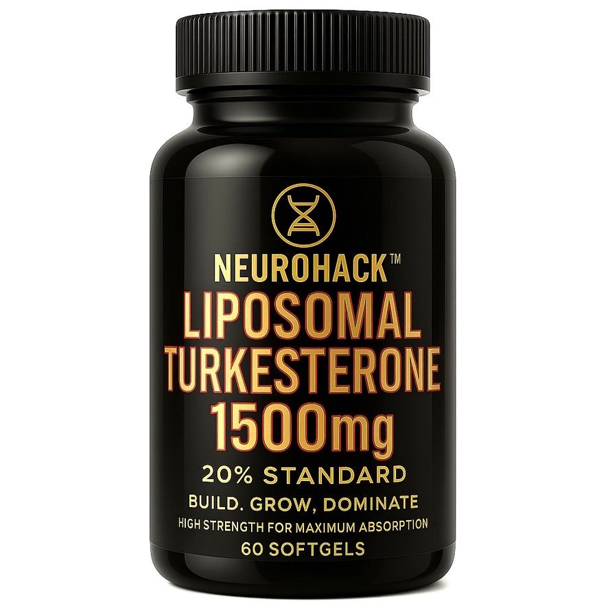 Liposomal Turkesterone 1500mg 20% Standard, Maximum Strength, High-Potency Formula (Lab Tested)