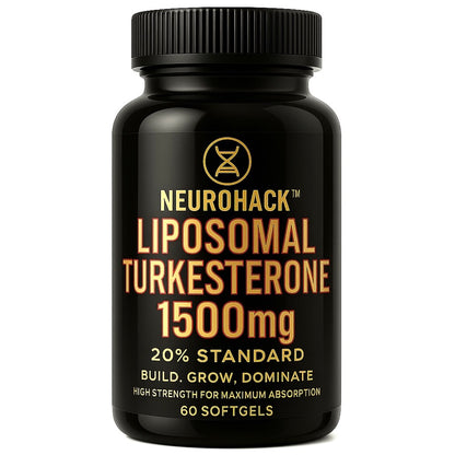 Liposomal Turkesterone 1500mg 20% Standard, Maximum Strength, High-Potency Formula (Lab Tested)