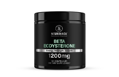 Beta Ecdysterone Supplement 1200mg | 98% Maximum Purity | Vegan | 120 Capsules – 60 Day Supply