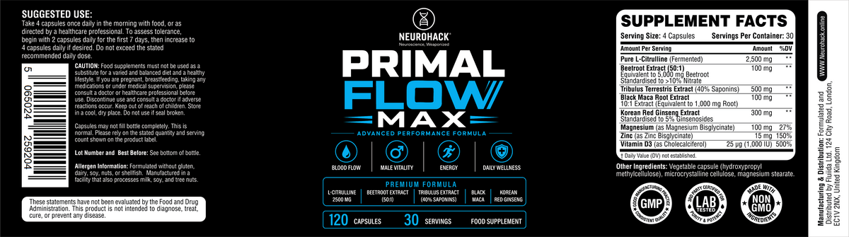 Primal Flow Max